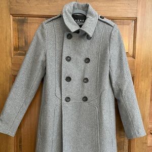 Space Couture Wool Peacoat